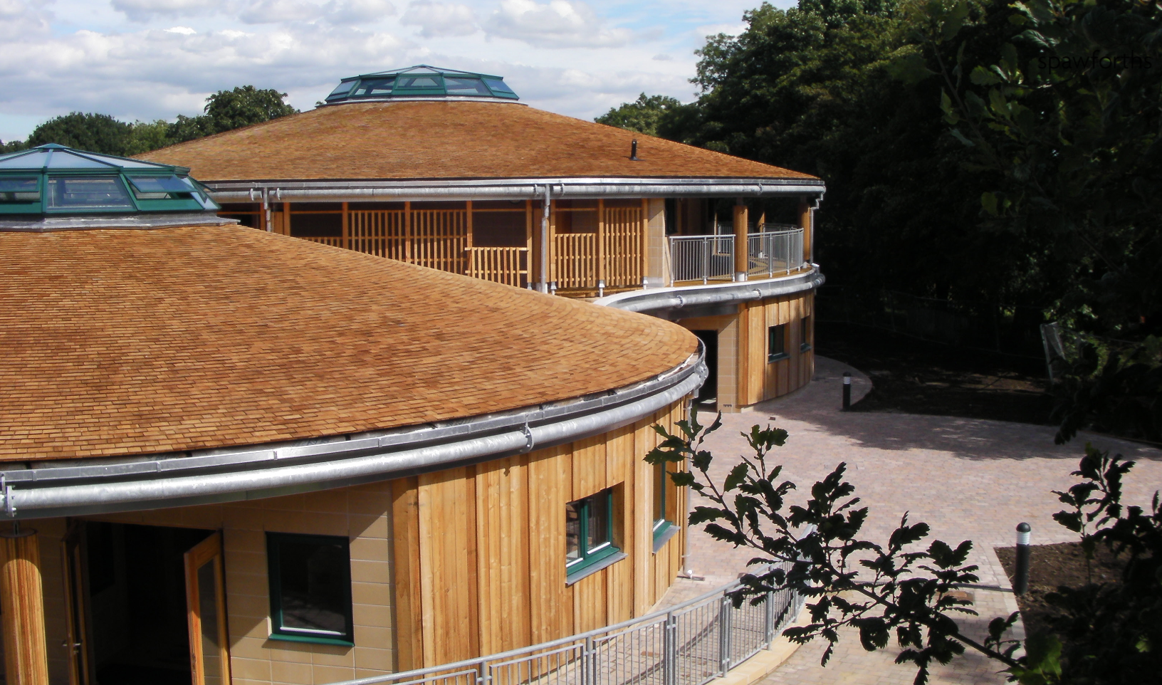 Image of the completed Rural Crafts building for Camphill Community Trust Spawforths planners architects