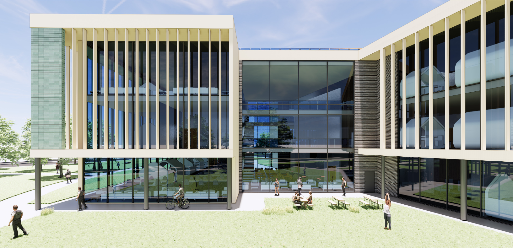 Queen Elizabeth II Learning Commons Building - University of Bolton - Spawforths planning consultants