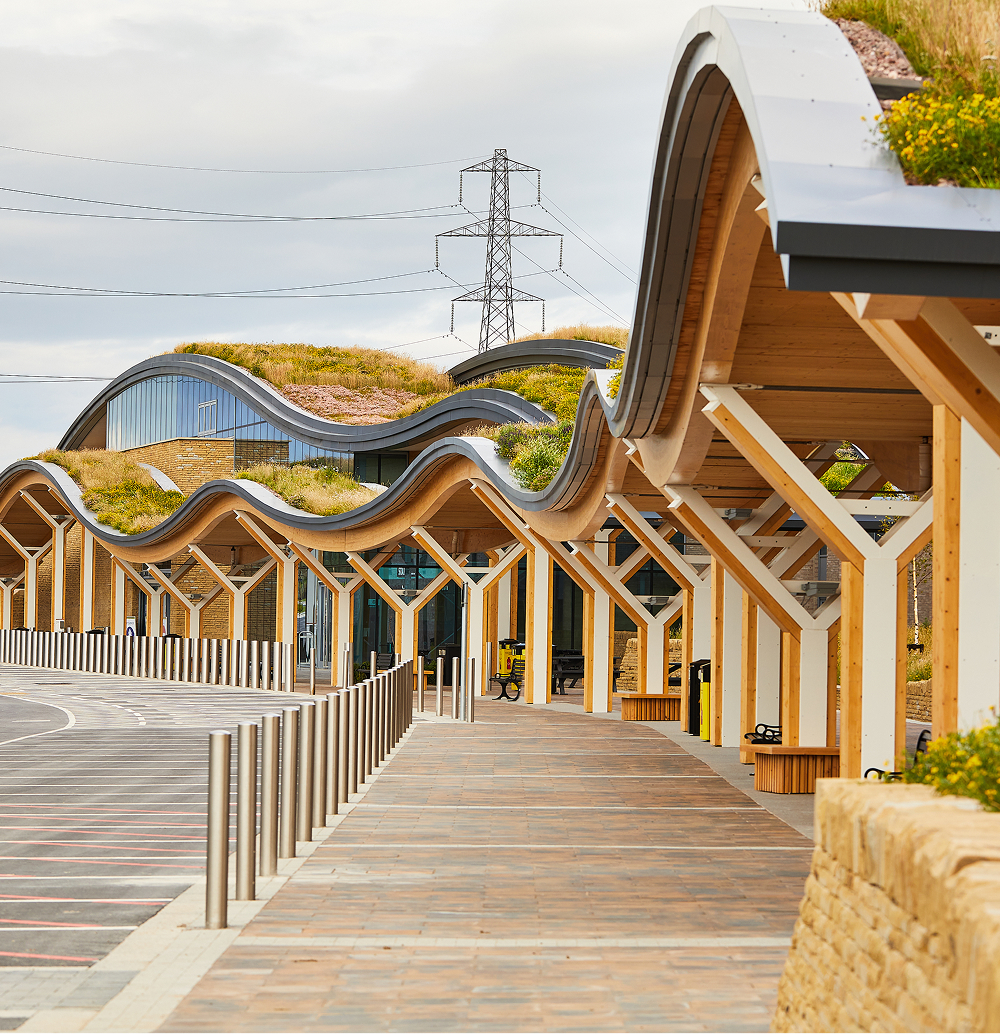 Photograph of Skelton Lake motorway service station