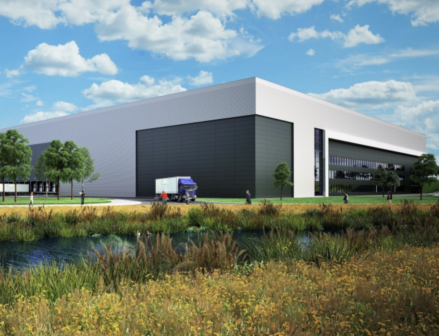 Town planning consultants for industrial and commercial development at Parkside Colliery St Helens Merseyside - Spawforths