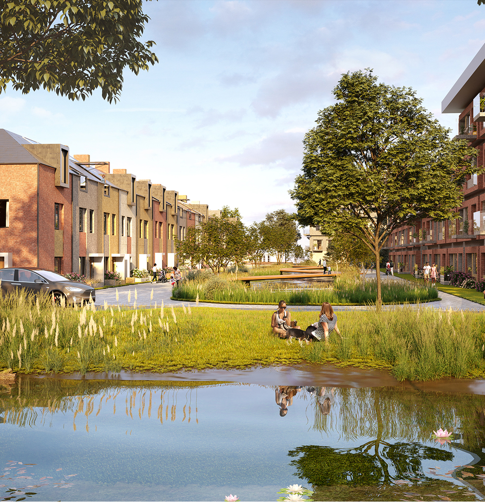 Copperfields College Leeds residential development masterplan architects planners Spawforths