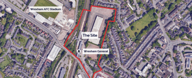Wrexham Gateway Regeneration Planning Application Submission Boundary