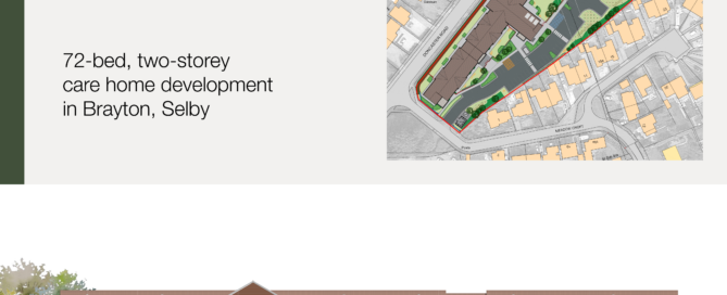 Brayton Care Home planning application submitted Spawforths planners architects